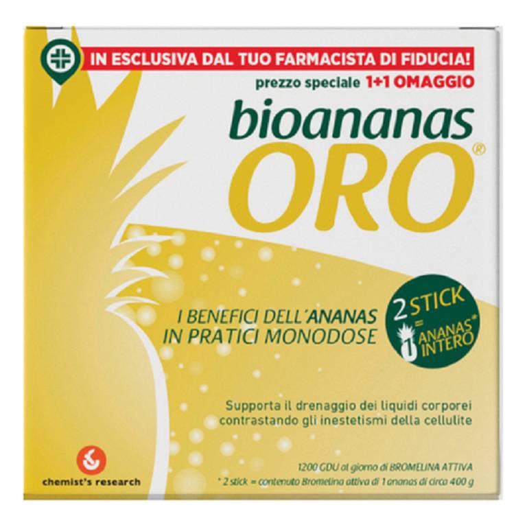 BIOANANAS ORO 30STICK MONODOSE