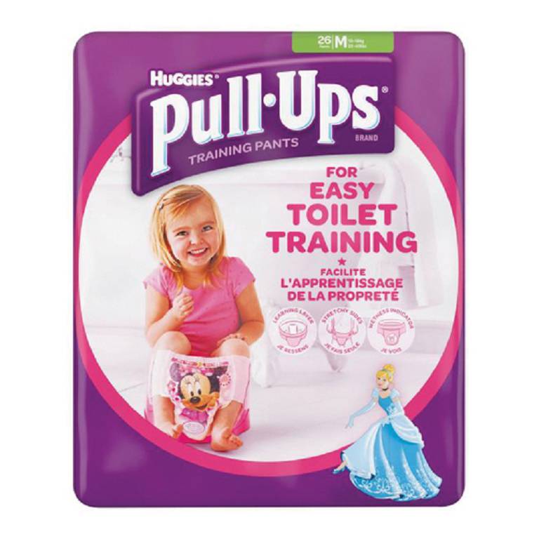 HUGGIES PULL UPS GIRL12/18 26P