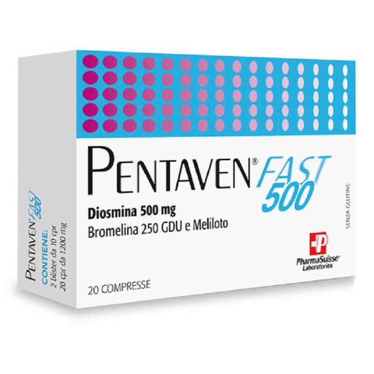 PENTAVEN FAST 500 20CPR