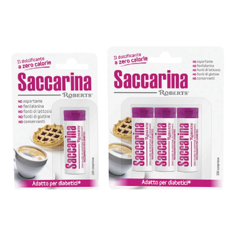 SACCARINA ROBERTS 100CPR 30MG