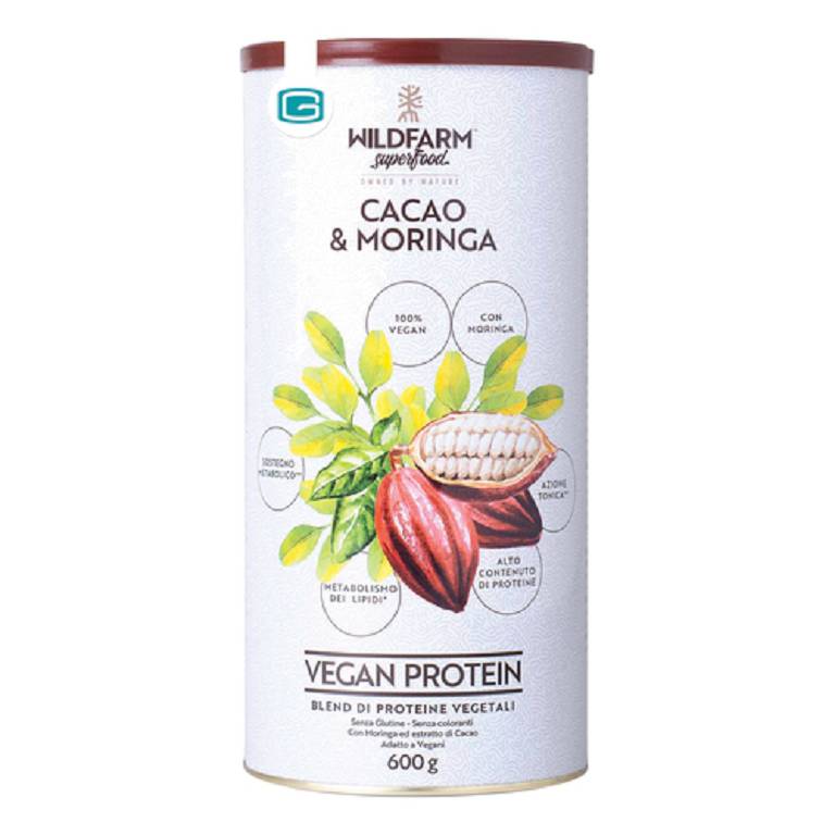 WILDFARM VEGAN PROT CAC&MO600G